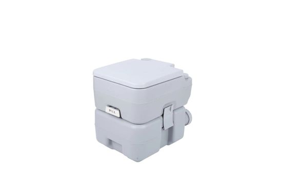 Toiletto portatile a forma di ciotola quadrata di taglia per adulti per materiale riciclato esterno