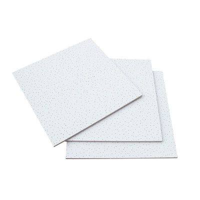 600*1200mm Tavola di soffitto in fibre minerali di lana decorativa / pannello con una forte durata