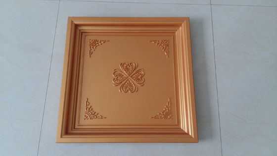 Pannello 3D SMC ad assorbimento acustico idrografico per rivestimenti murali 460 mm*460 mm Dimensione