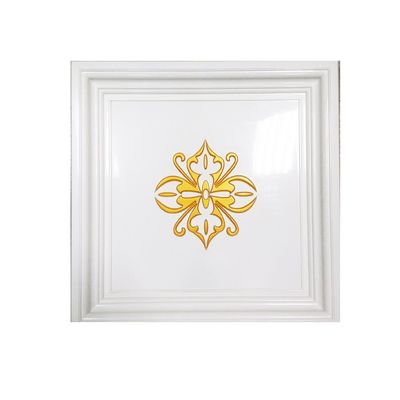 Pannello 3D SMC ad assorbimento acustico idrografico per rivestimenti murali 460 mm*460 mm Dimensione