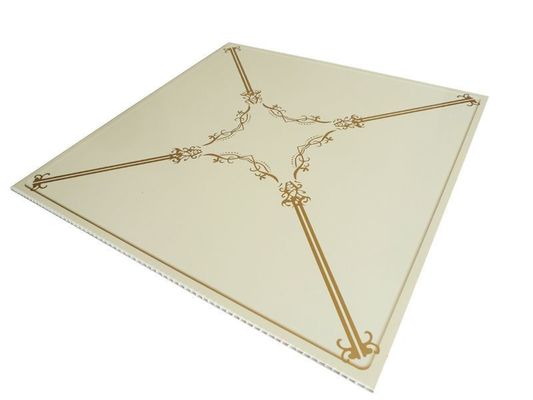 Piastra da parete composta in PVC 3D facile da pulire per materiali decorativi in dimensioni 500mmx500mm