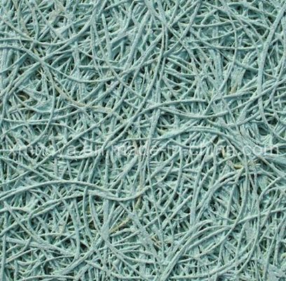 Di grado B1 ignifugo bordo circolare assorbente del suono Legno lana cemento per la decorazione