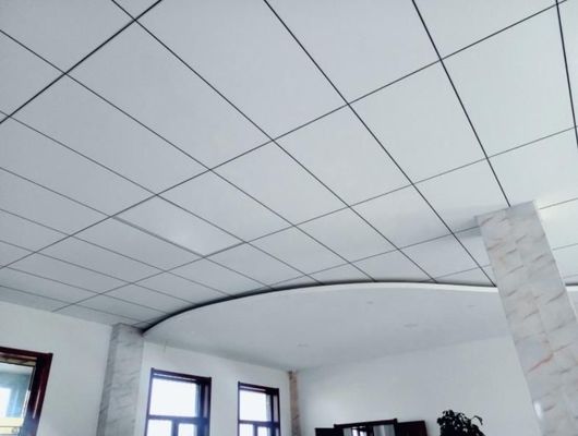 Tavola di soffitto in fibra di vetro a alta densità non combustibile C per l'installazione in rete T