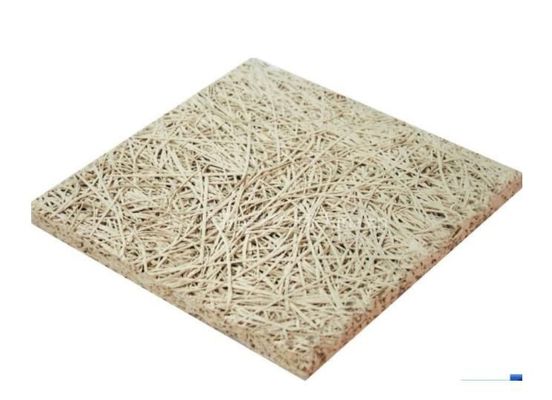 Tavola di cemento di lana di legno di fibra acustica a bordo quadrato colorato per soluzioni di isolamento acustico
