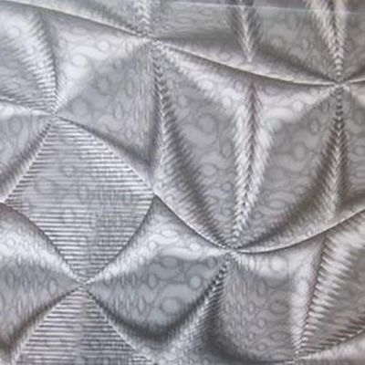 Pannello composito in PVC da 500 mm x 500 mm decorativo per pareti e soffitti con disegno 3D