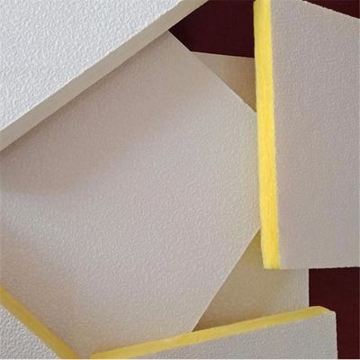 Tavola di soffitto in fibra di vetro a prova di fuoco acustica a prova di suono con installazione di griglia T sul soffitto