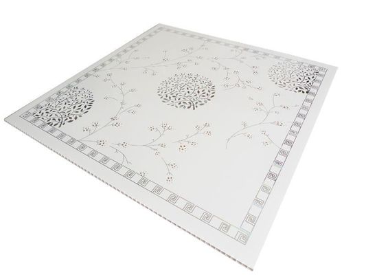 Tavola in PVC 3D per salotto / pannello per pareti e soffitti interni decorativi in 500*2000*3.0mm