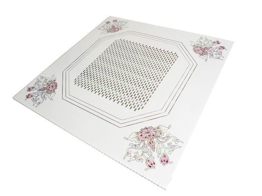 Tavola in PVC 3D per salotto / pannello per pareti e soffitti interni decorativi in 500*2000*3.0mm