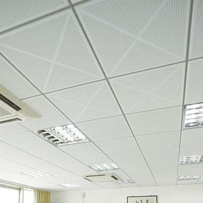 Piastrelle di soffitto in fibra di vetro decorative per l'installazione in rete T da parte di Noya in materiali da costruzione