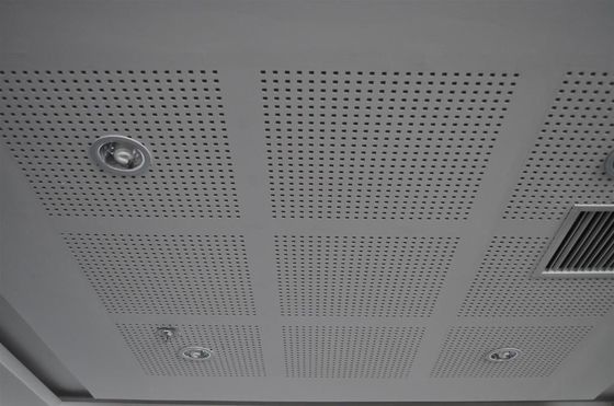 5/15q Quadratura impermeabile perforata assorbimento acustico del suono cartone di gesso per soffitti