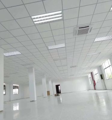 Piastrelle di soffitto in lana minerale perforata per decorazioni di ufficio e prestazioni acustiche