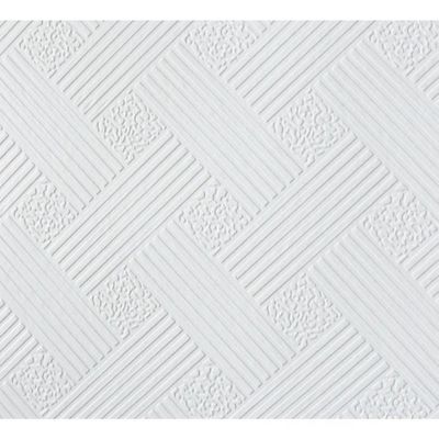 Acustico Suono Piastrelle sospese in gesso in PVC Spessore 7 mm-15 mm