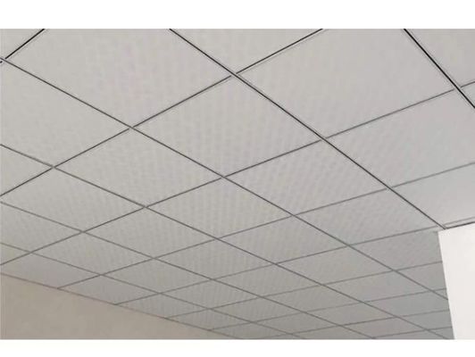 Piastrelle di soffitto quadrate con isolamento termico e assorbimento acustico del suono
