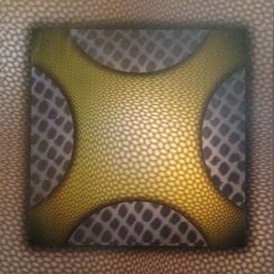 500mmx500mm Dimensione Tavola 3D in PVC in plastica impermeabile per decorazioni interne di pareti/soffitti