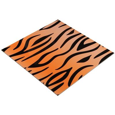 500mmx500mm Dimensione Tavola 3D in PVC in plastica impermeabile per decorazioni interne di pareti/soffitti