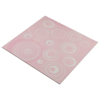 500mmx500mm Dimensione Tavola 3D in PVC in plastica impermeabile per decorazioni interne di pareti/soffitti