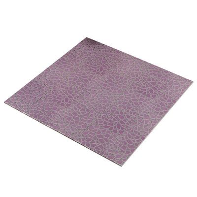 500mmx500mm Dimensione Tavola 3D in PVC in plastica impermeabile per decorazioni interne di pareti/soffitti