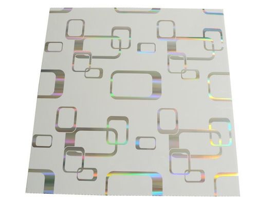 500mmx500mm impermeabile 3D tessuto PVC Parete / soffitto pannelli personalizzati e colorati