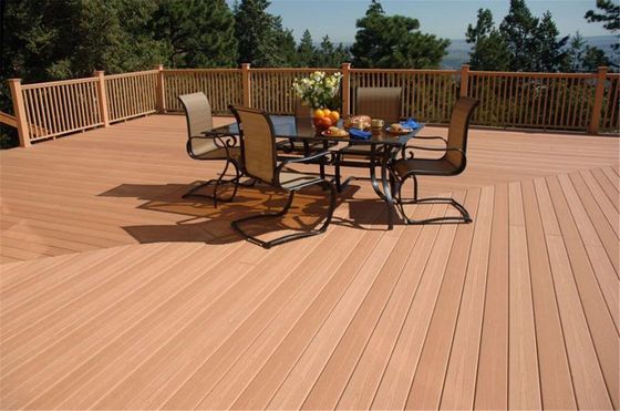150*25mm Pavimenti in WPC impermeabili per piscine esterne e giardini HS150*25-C