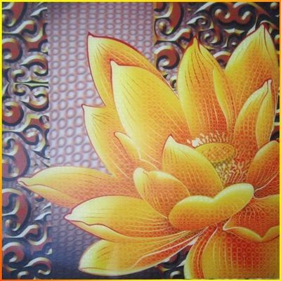 FD105 Piastrelle impermeabili senza cornice di plastica in PVC per la decorazione delle pareti 3D per uso alberghiero