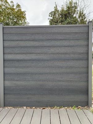 Finitura scorrevole impermeabile e resistente alle intemperie pannello laterale esterno in WPC 156MM*21MM