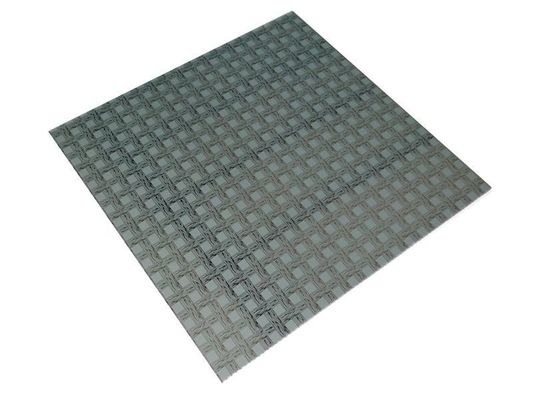 Pannello 3D composito di plastica non personalizzato da 500 mm x 500 mm per applicazioni decorative a parete