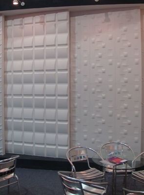 Tavola da parete 3D con suono acustico colorato per materiali decorativi in edifici per uffici