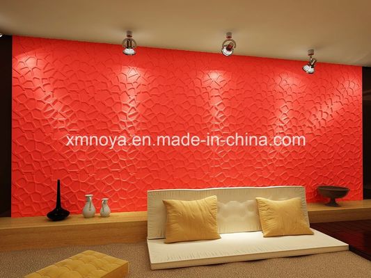 Pannello decorativo 3D per pareti per ufficio Materiali di isolamento termico e assorbimento acustico durevoli