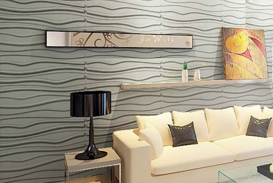 Quadratura Acustica Assorbimento del suono 3D pannello murario solco pannelli di legno per la decorazione domestica