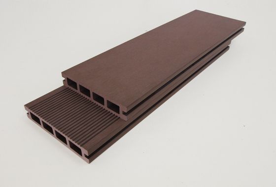 NY90X19 Pavimenti per pavimenti esterni in legno plastico composito in WPC con 45% di HDPE