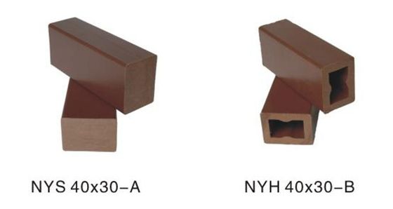 Pavimenti in legno sintetico, plastica composita/WPC da 150 mm*25 mm per spazi di vita all'aperto