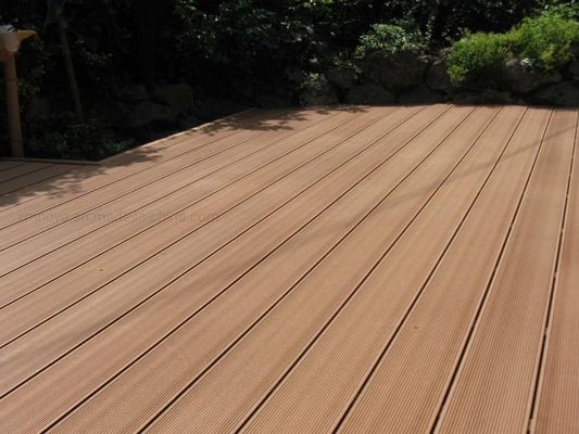 Tavola di rivestimento in legno sintetico/plastica composita/WPC per giardino esterno Shacman Sinotruk
