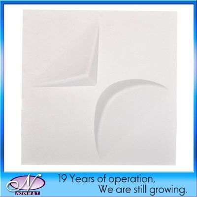 Disegno di sfondo per pareti interne pannello 3D acustico insonorizzato personalizzato a 500mmx500mm
