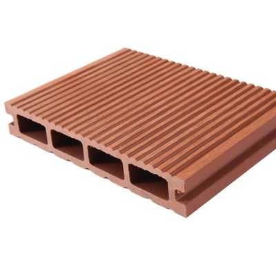 Modello ingegneristico marrone WPC legno di plastica composita pavimento esterno per esterni