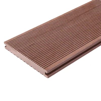Modello ingegneristico marrone WPC legno di plastica composita pavimento esterno per esterni