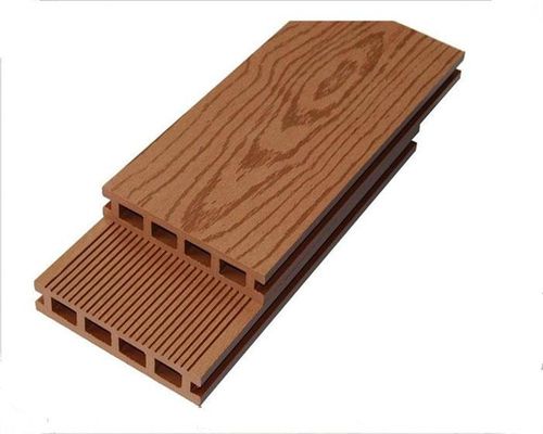 Pavimenti compositi in legno WPC marrone per giardini impermeabili