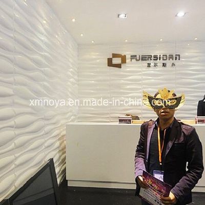 Utilizzo alberghiero Tavolo 3D Suono acustico Tavolo a parete in PVC ignifugo per negozi di mobili