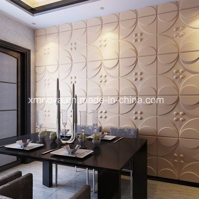 Pannello 3D personalizzato per decorazioni murali moderne in tonalità blu