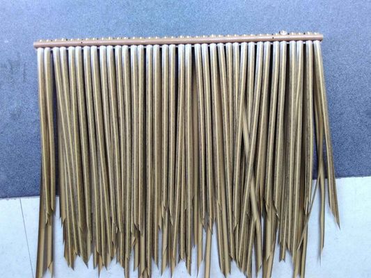 Paglia di tetto sintetica gialla tropicale africana personalizzata per la decorazione del tetto al meglio