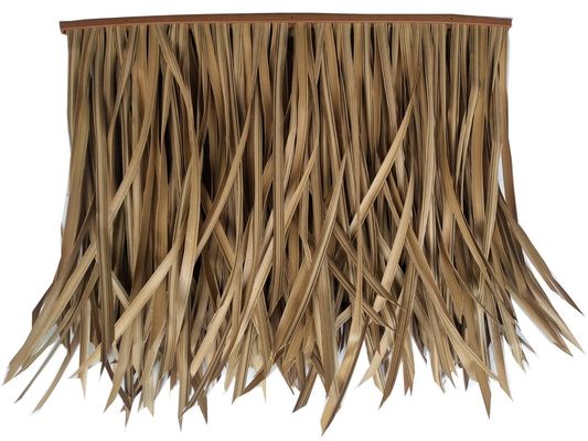 Paglia sintetica da giardino all'aperto con normale funzione di soffitto e installazione in legno