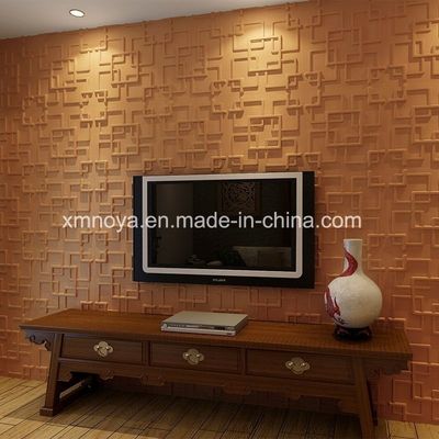 Decorazione per la casa Tavola 3D Eco-friendly Suono acustico Pannello da parete in PVC Disegno personalizzato