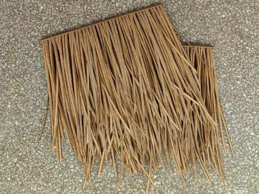 Piastrelle di paglia in plastica sintetica per tetti decorativi con durata di 30-50 anni