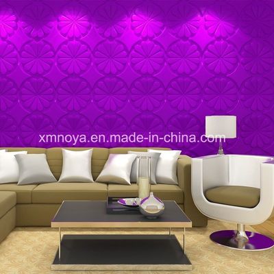 Moderno divano sfondo pannello 3D decorativo con materiale e design ecologici