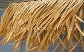 Piastrelle di tetto a paglia sintetiche a prova di fuoco in marrone per la decorazione del giardino Certificate SGS