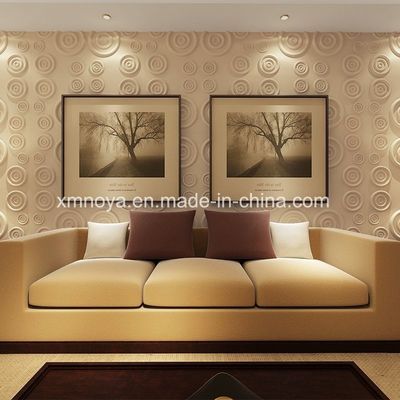 Isolazione acustica 3D pannello di parete in PVC personalizzato 500mmx500mm per interni