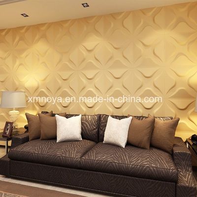 Pannelli murali ad assorbimento del suono a texture quadrate per la decorazione delle pareti