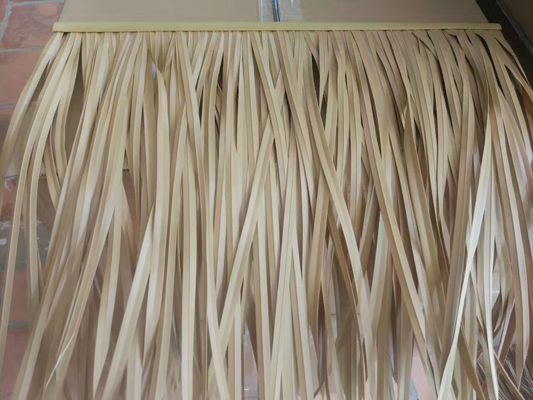 Piastrelle di tetto di paglia artificiale ignifughe con dimensioni personalizzate 45*50cm e 100*60cm
