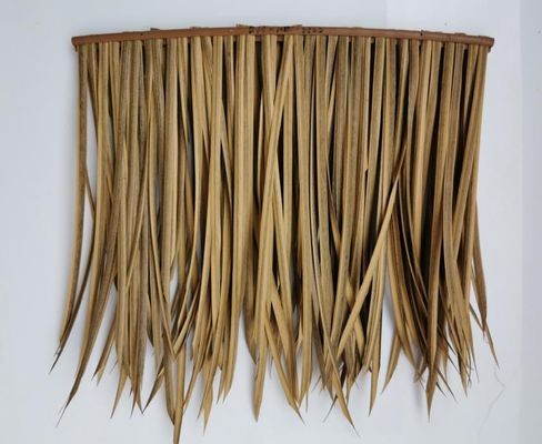 Piastrelle di tetto di paglia artificiale ignifughe con dimensioni personalizzate 45*50cm e 100*60cm