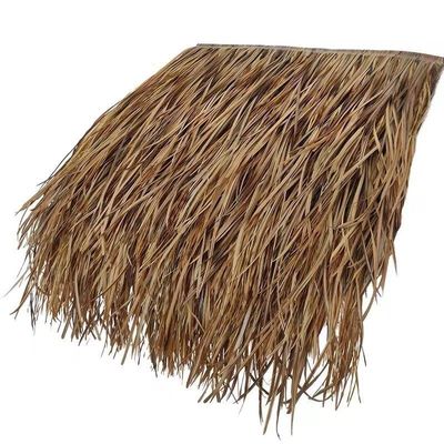 Tetti di paglia artificiali sintetici 45*50cm e 100*60cm per l'efficienza delle spiagge tropicali