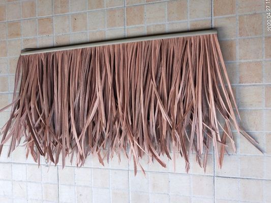 Tetti di paglia artificiali sintetici 45*50cm e 100*60cm per l'efficienza delle spiagge tropicali